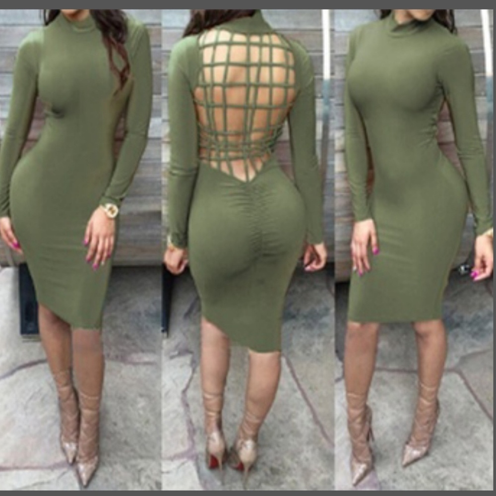 Fashion midi dress